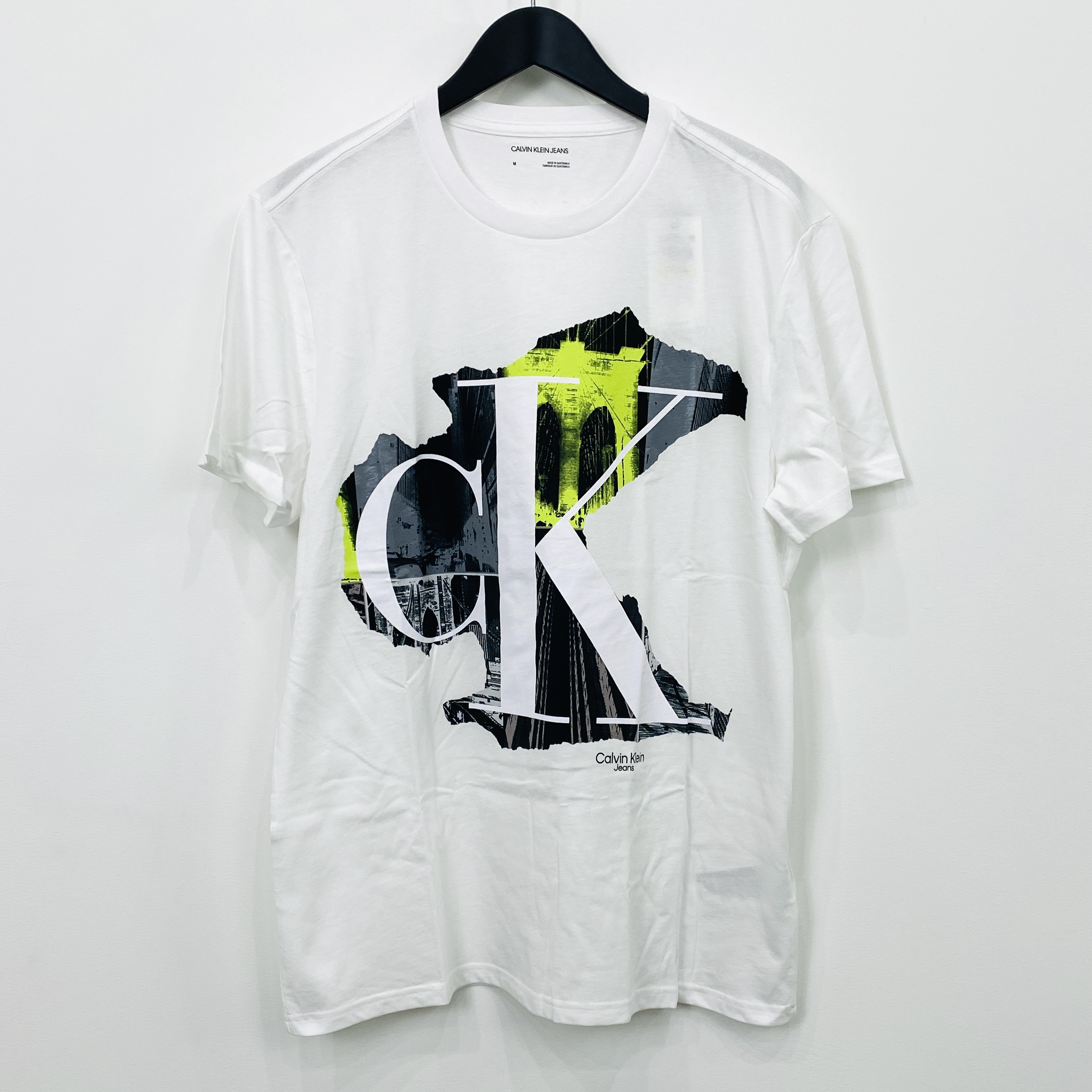 《SALE》30%OFF!【Calvin Klein】カルバンクライン /  フォトプリントTシャツ / WHITE