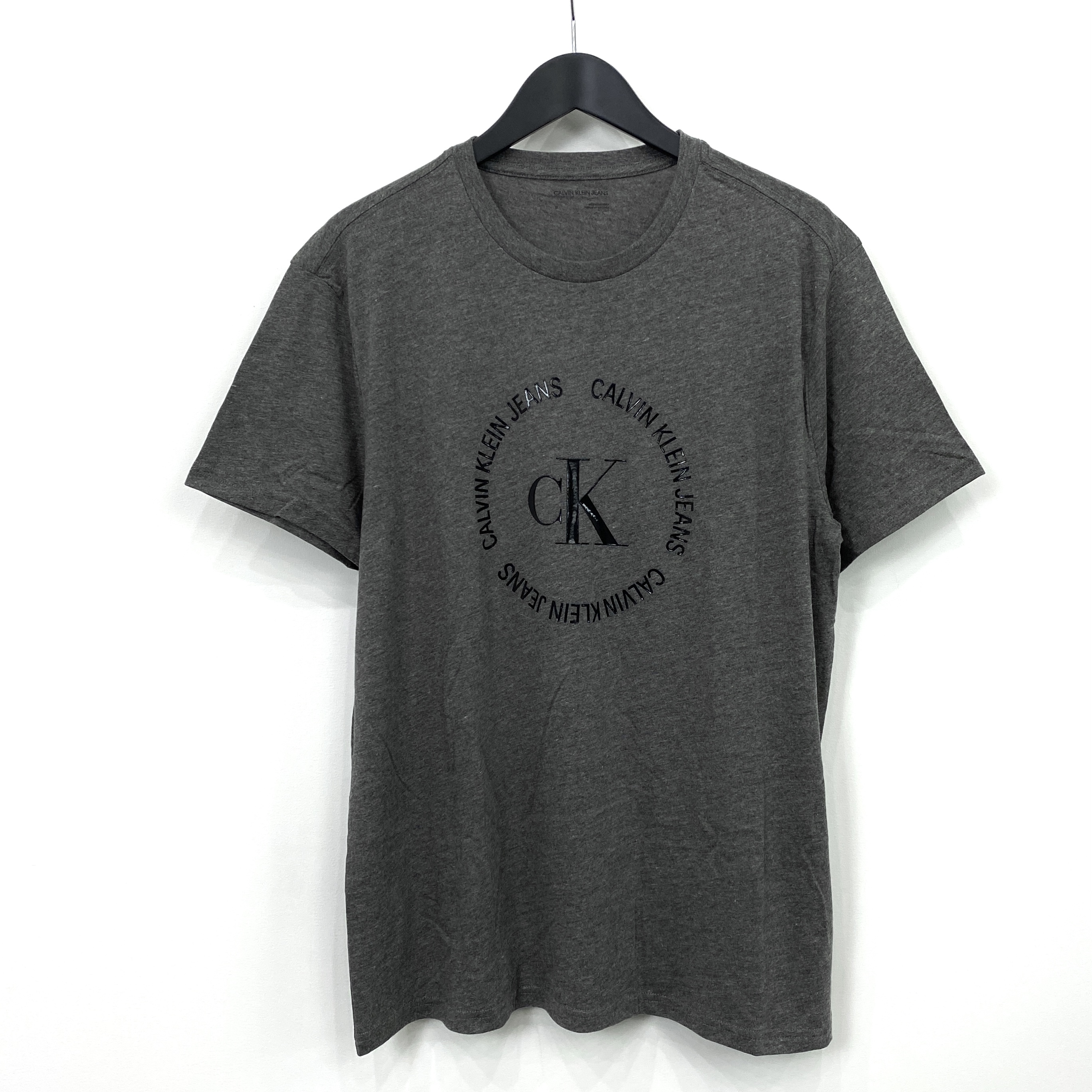 《SALE》30%OFF!【Calvin Klein】カルバンクライン / サークルロゴTシャツ / GRAY