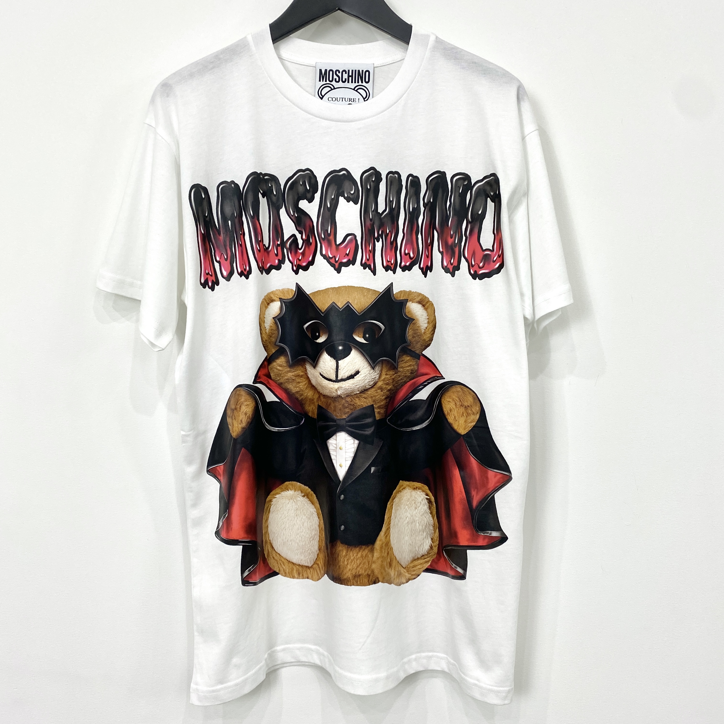《SALE》30%OFF!【MOSCHINO】モスキーノ / BAT TEDDY Tシャツ / WHITE