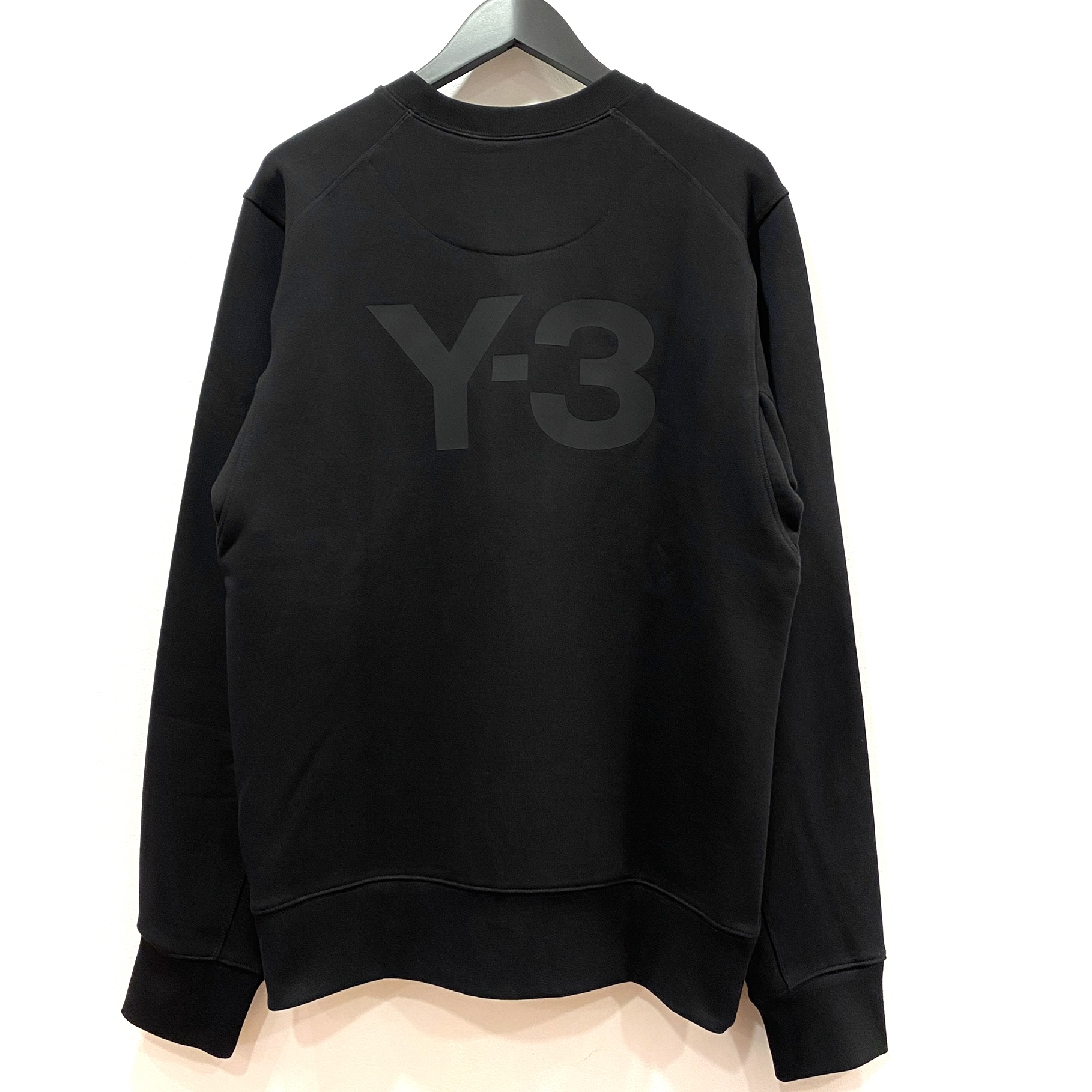 【Y-3】 ワイスリー / M CLASSIC BACK LOGO CREW SWEATSHIRT  /  スウェットトレーナー / BLACK