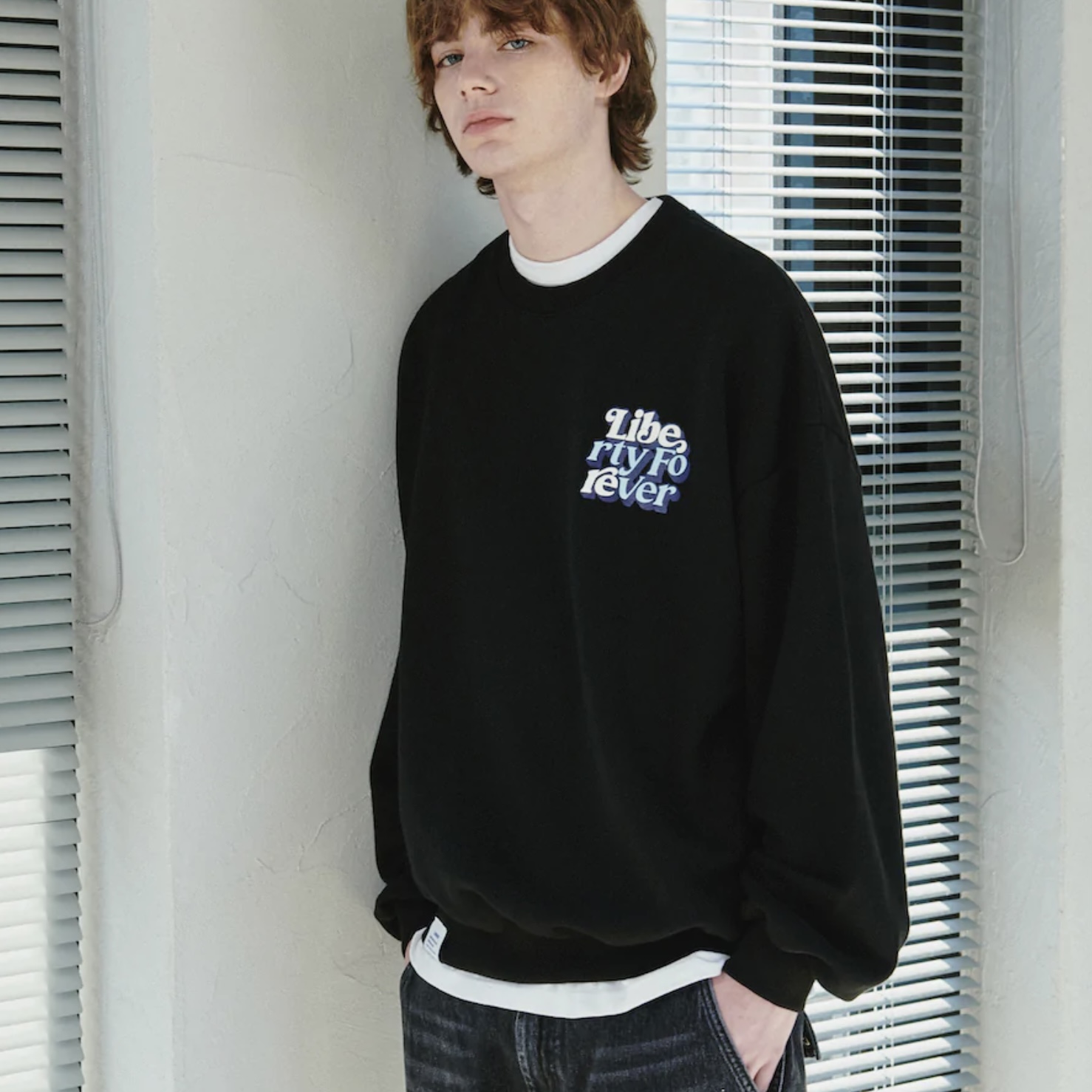 ARYUKU / 【LIBERE】リベーレ / LF LOGO CREWNECK SWEAT / ロゴ