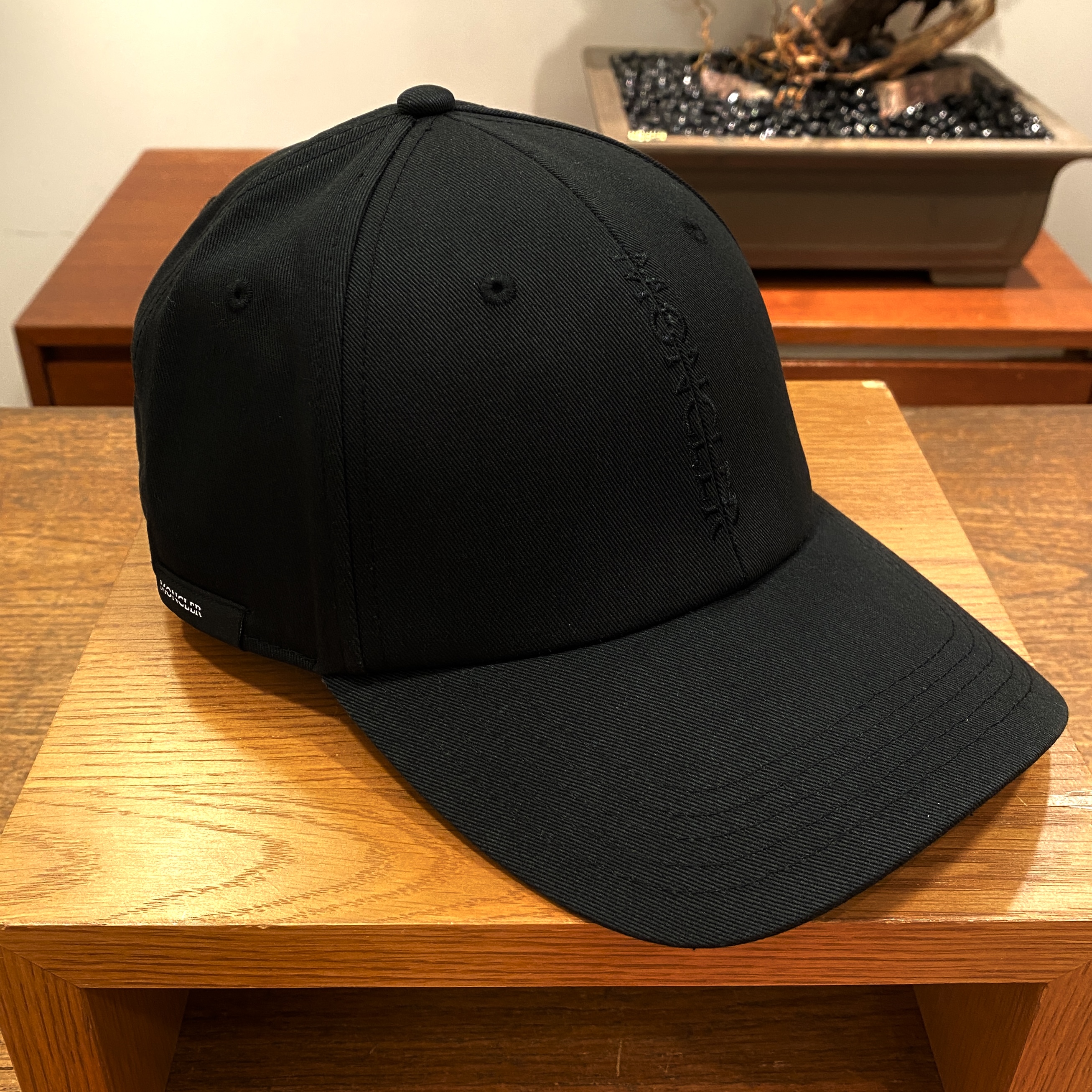 【MONCLER】モンクレール /  刺繍ロゴ / ベースボールキャップ / cap / 帽子